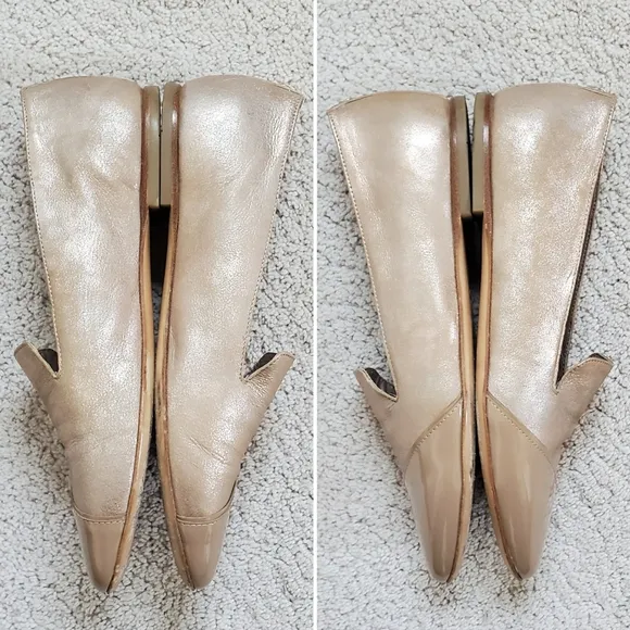AGL Asymmetrical Cap Toe Loafers(Euro 36)