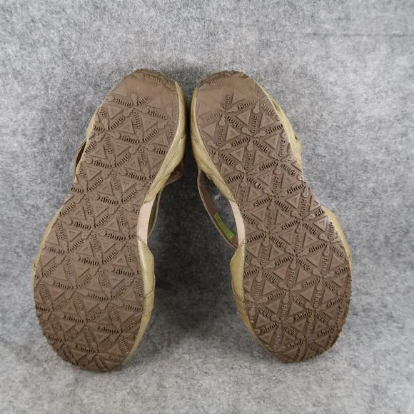 Ahnu Shoes Womens 8.5 Karma Slip On Flats Active Casual Leather Stretch Comfort