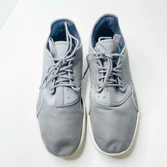 AIR Jordan Men’s Eclipse Gray Leopard Mesh Athletic Sneakers Size 8