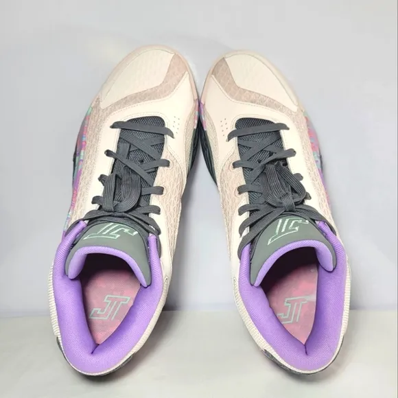 Air Jordan Size 10.5 Tatum 2 Easter sidewalk chalk Sneaker.