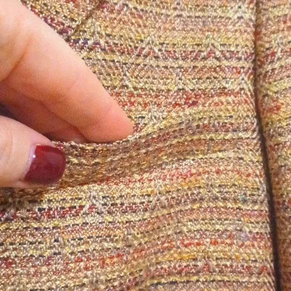 AK Cropped Tweed Blazer