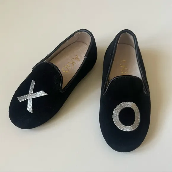 Akid x Mara &amp; Mine Kid’s XO Embroidered Loafers