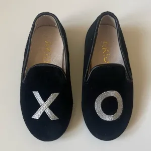 Akid x Mara &amp; Mine Kid’s XO Embroidered Loafers