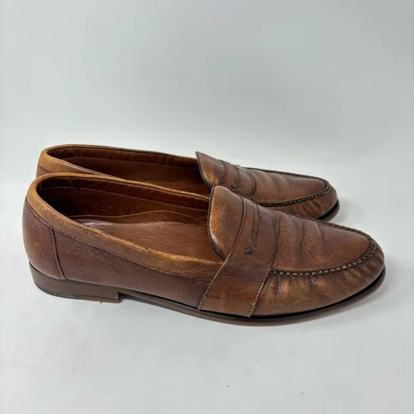 Alan Payne Genuine Deer Leather Loafers Size 12
