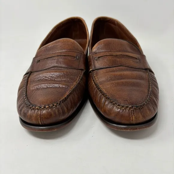 Alan Payne Genuine Deer Leather Loafers Size 12