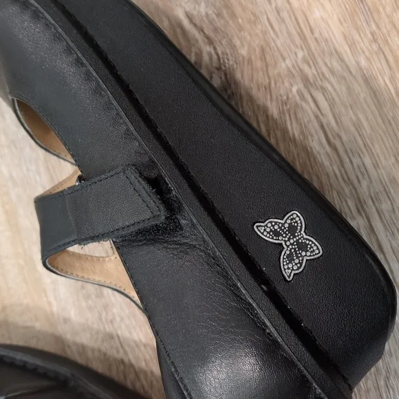 Alegria Black Flats with Comfort Sole Women's size 36