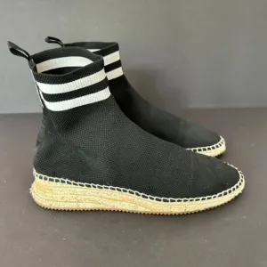 Alexander Wang Dylan Sock Bootie Espadrille High Ankle (READ for Size)