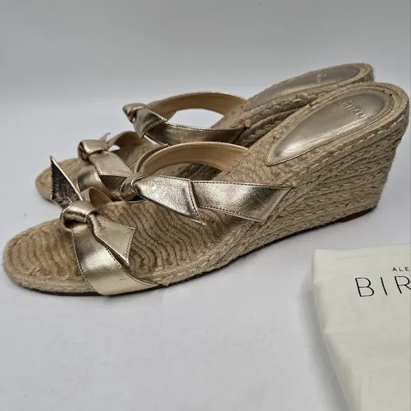 Alexandre Birman Wedge Espadrilles - 40.5