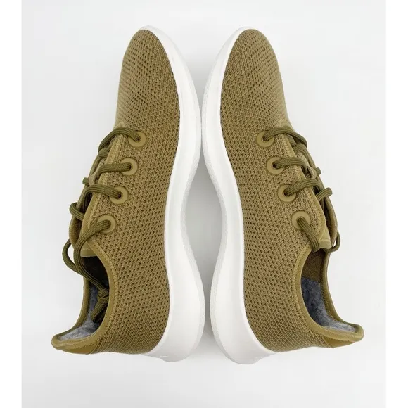 Allbirds Men's Sneakers in Olive and White