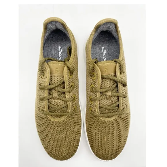 Allbirds Men's Sneakers in Olive and White
