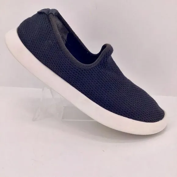 Allbirds Mens Tree Loungers Slip On Sneakers Navy White Size 11