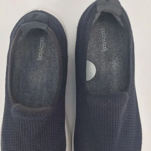 Allbirds Mens Tree Loungers Slip On Sneakers Navy White Size 11