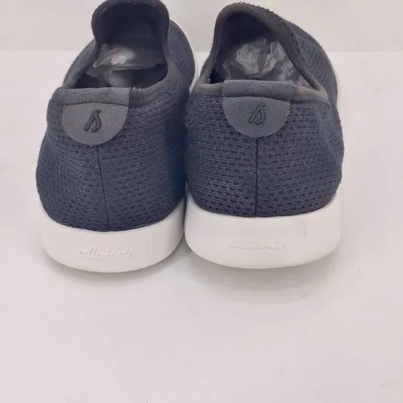 Allbirds Mens Tree Loungers Slip On Sneakers Navy White Size 11