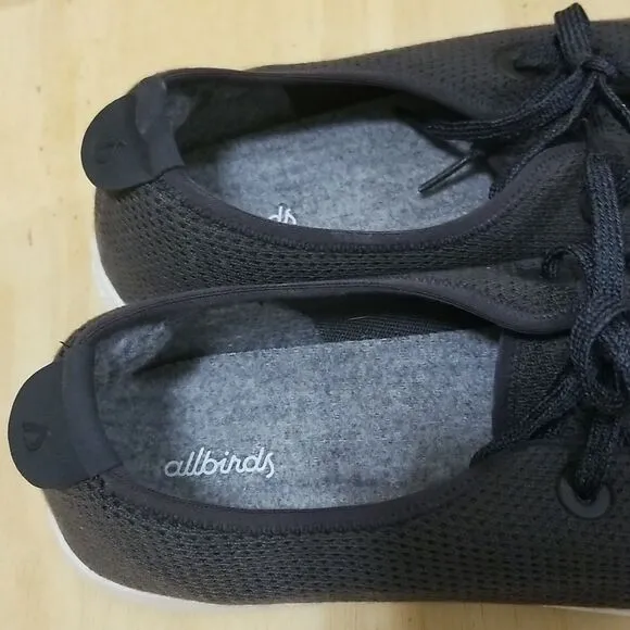Allbirds Men's Tree Skippers US 14 Kauri Jo Black Mesh Sneakers