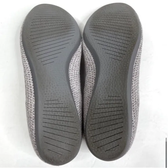 ALLBIRDS Tree Breezers Ballet Flats Heathered Mist Gray Size 8