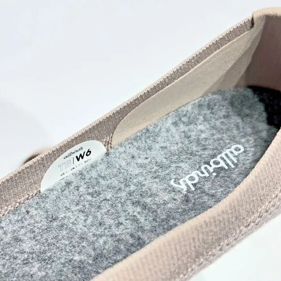 Allbirds Tree Breezers Beige Knit Comfort Ballet Flats Women’s Size 6 Worn Once!