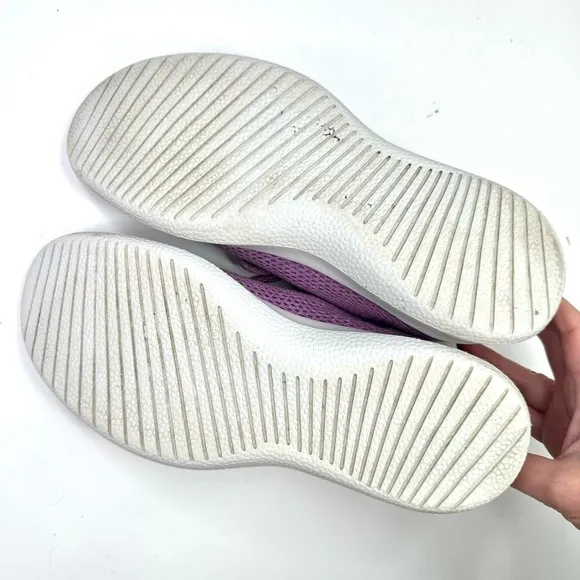 Allbirds Tree Runners TR purple mesh washable sneakers lace-up 10
