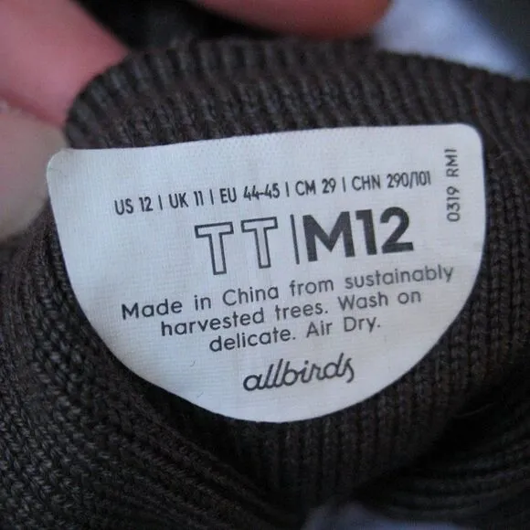 Allbirds Tree Toppers Mens Mesh Knit Sneakers
