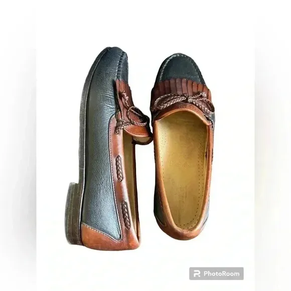 ALLEN EDMOND LEATHER  NOTTINGHAM LOAFERS