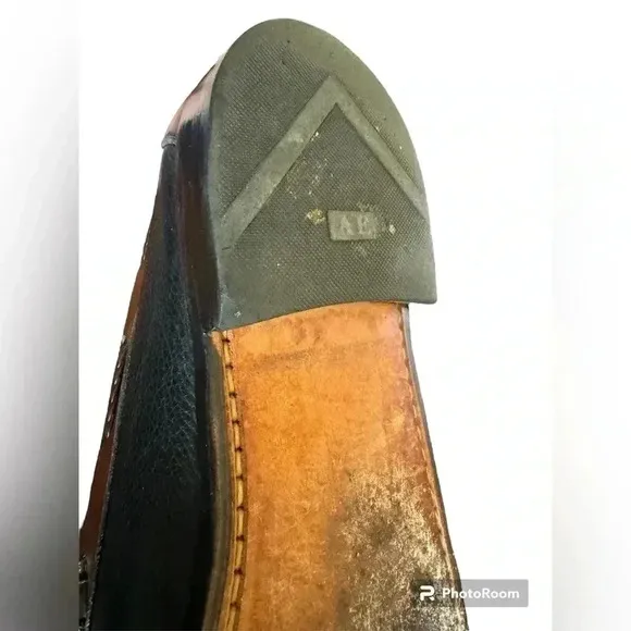 ALLEN EDMOND LEATHER  NOTTINGHAM LOAFERS