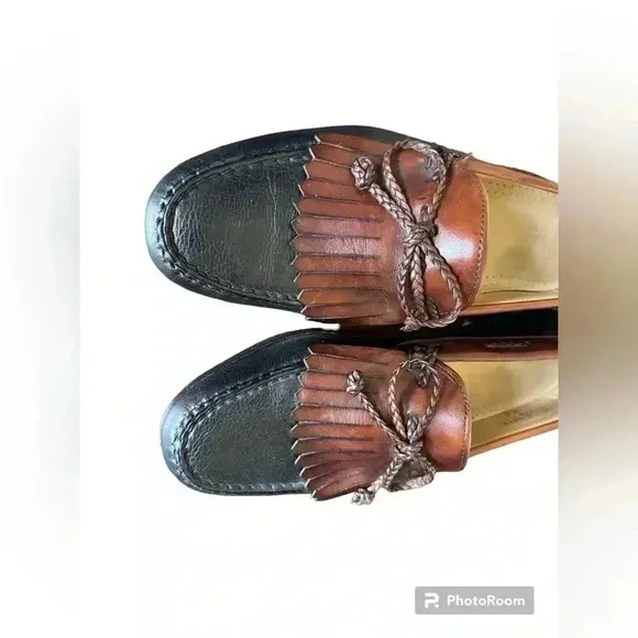 ALLEN EDMOND LEATHER  NOTTINGHAM LOAFERS