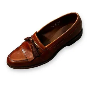 Allen Edmonds Alexandria Tassled Fringe Loafers Leather Kiltie Designer Mens 11