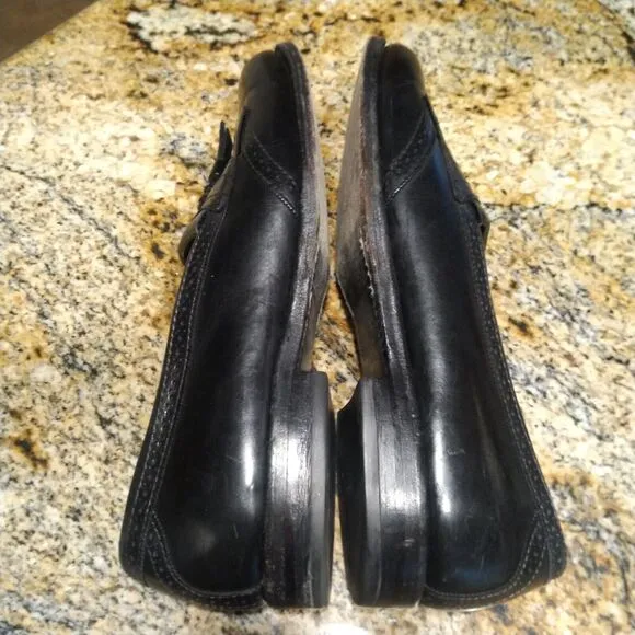 Allen Edmonds Bridgeton Men's Black Leather Kiltie Tassel Loafers Sz 9.5 B
