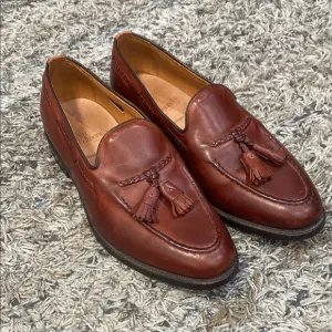 Allen Edmonds Brookwood Men's Brown Leather Loafers sz 8