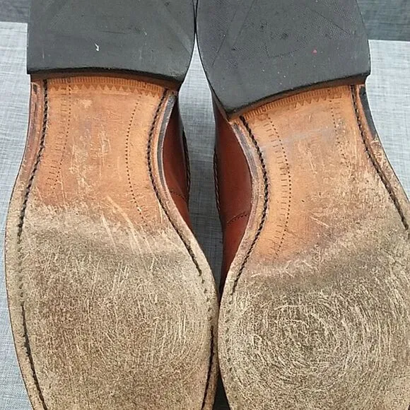 Allen Edmonds Brown leather Cody loafers men's sz 9C