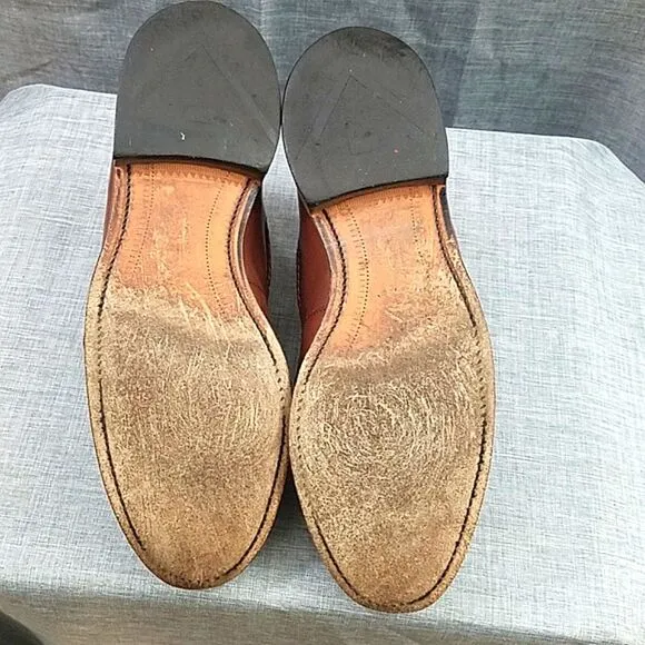 Allen Edmonds Brown leather Cody loafers men's sz 9C