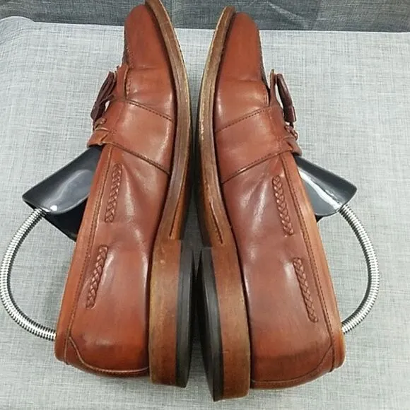 Allen Edmonds Brown leather Cody loafers men's sz 9C