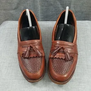Allen Edmonds Brown leather Cody loafers men's sz 9C