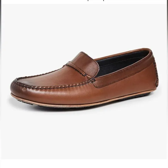 Allen Edmonds Brown Leather Super Sport Loafers Sz. 10
