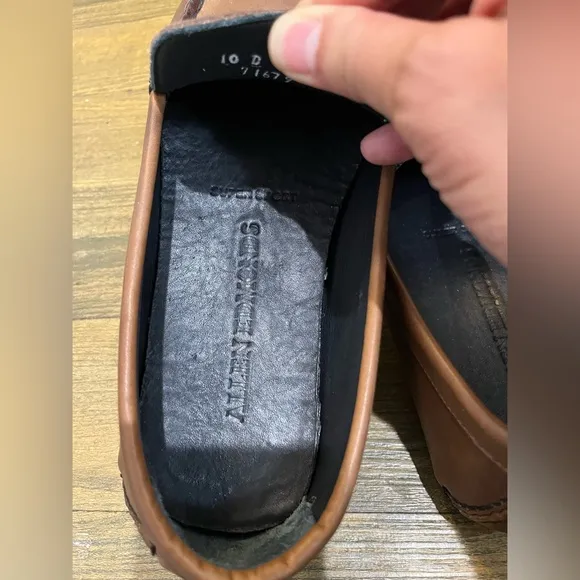 Allen Edmonds Brown Leather Super Sport Loafers Sz. 10