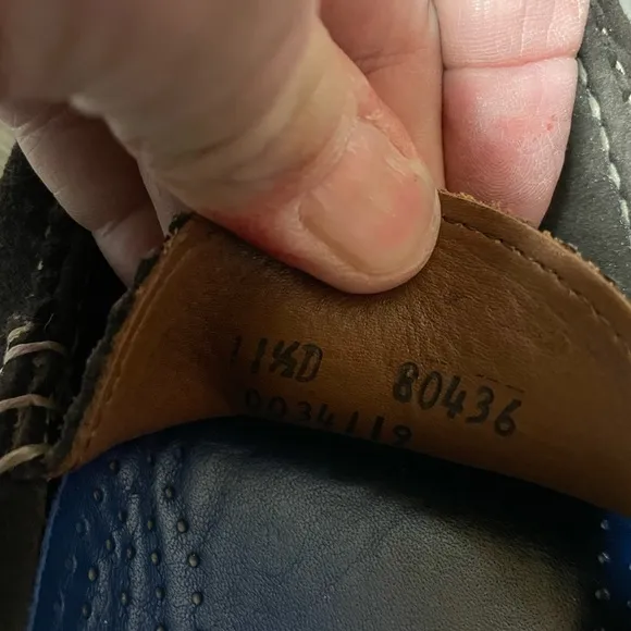 Allen Edmonds Gondoliere brown Sz 11.5 D