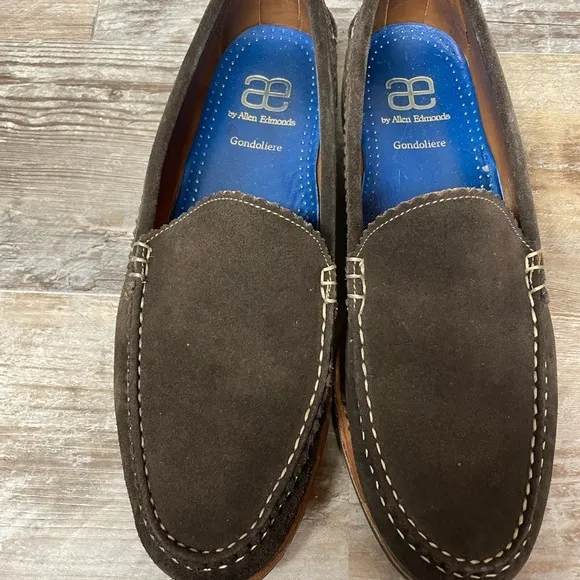 Allen Edmonds Gondoliere brown Sz 11.5 D