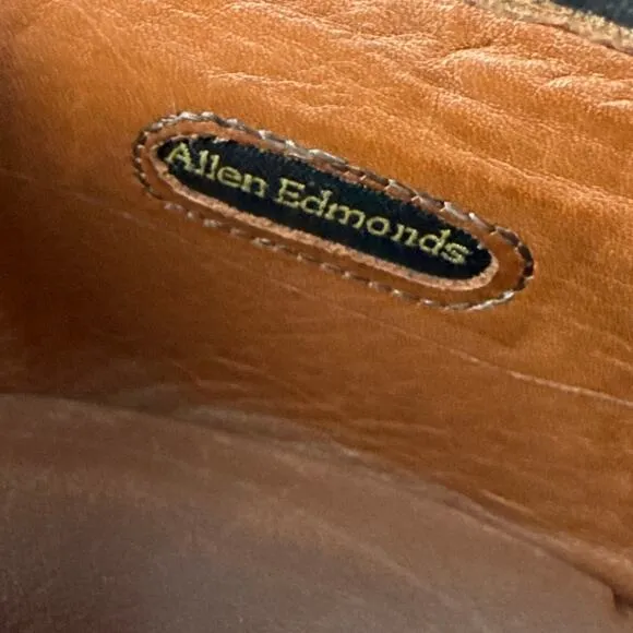 Allen Edmonds Grayson Tassel Loafers Black Calfskin Size 10.5D Timeless Style