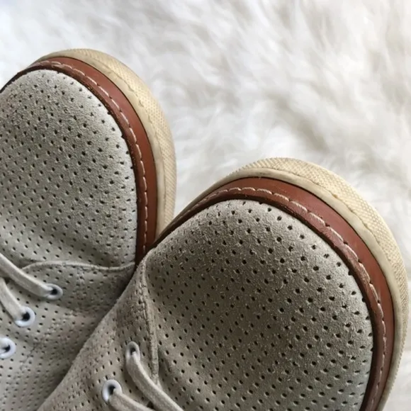 Allen Edmonds porter fly form insole mesh suede sneakers 13