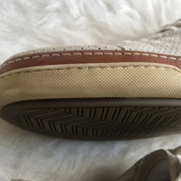 Allen Edmonds porter fly form insole mesh suede sneakers 13