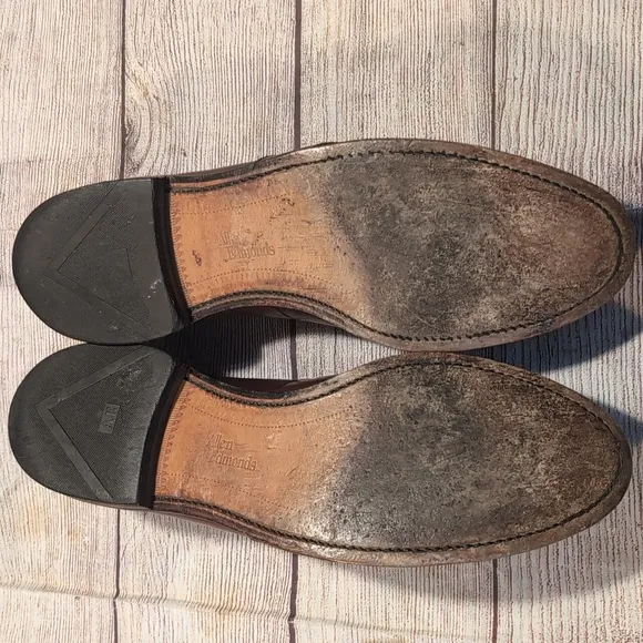 Allen Edmonds Randolph Brown Leather Loafers Size 11