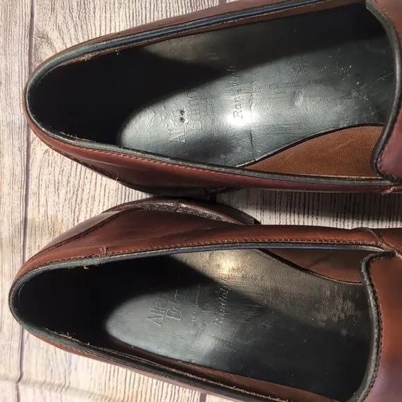 Allen Edmonds Randolph Brown Leather Loafers Size 11