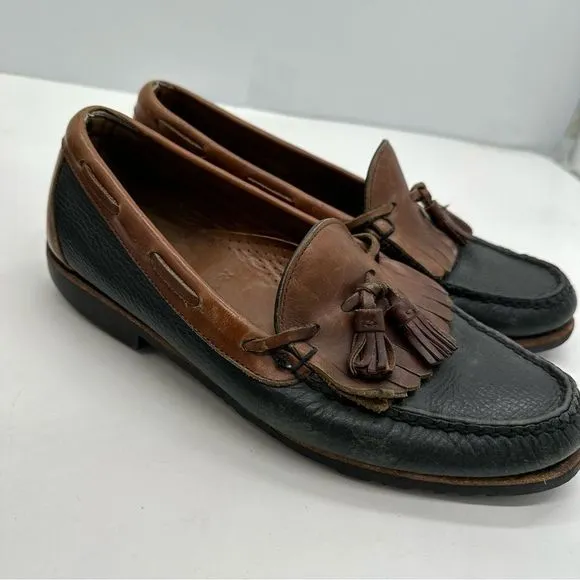 Allen Edmonds Shoes Mens 9 Nashua Tassel Loafers Casual Dress Shoe Formal Church
