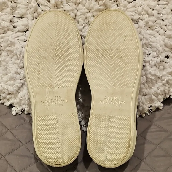 Allen Edmonds Suede Loafers with Rubber Sole