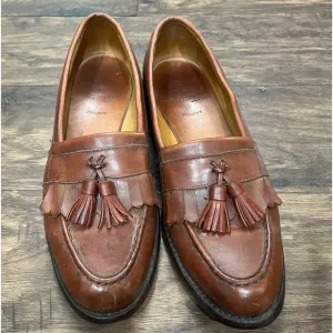 Allen Edmonds Tan Leather Newport Tassel Loafers Sz. 10