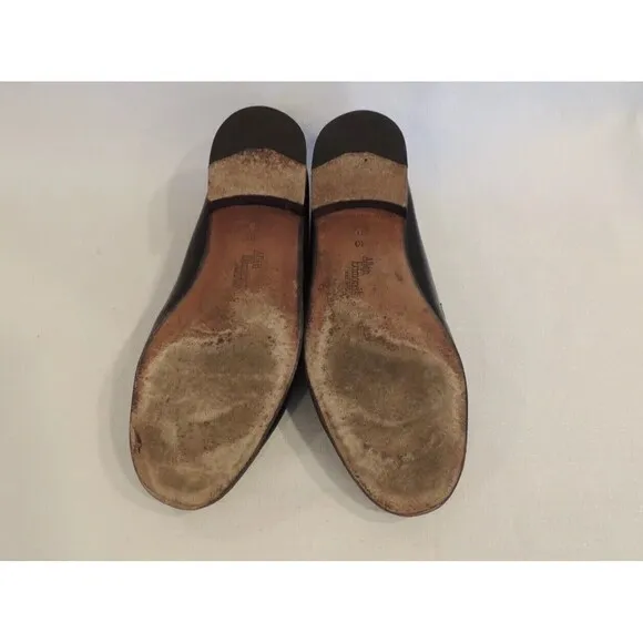 Allen‎ Edmonds Urbino Made in Italy Black Leather Tassel Loafers Sz. US 10D