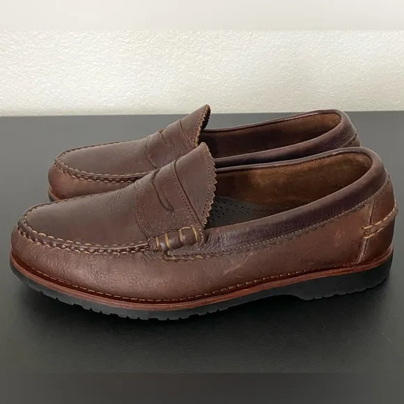 Allen Edmunds Flagstaff Penny Loafers Vibram Soles