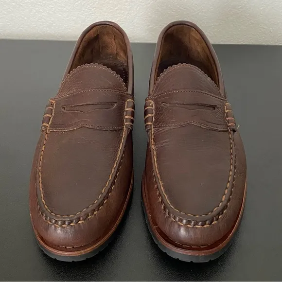 Allen Edmunds Flagstaff Penny Loafers Vibram Soles
