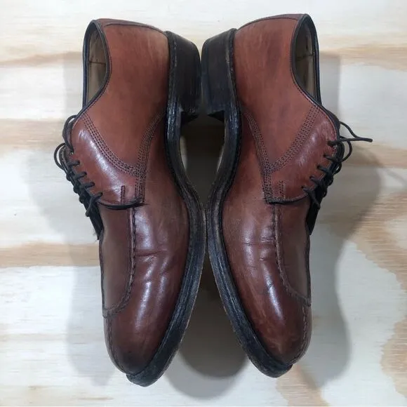 Allen Edmonds Dellwood Brown Leather Loafers  Men’s Size 9.5 C