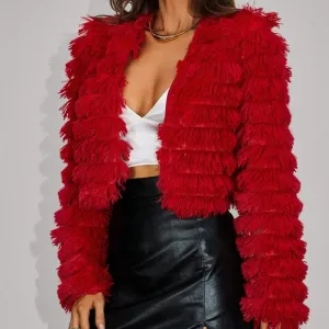 Allurite Plush Party Jacket