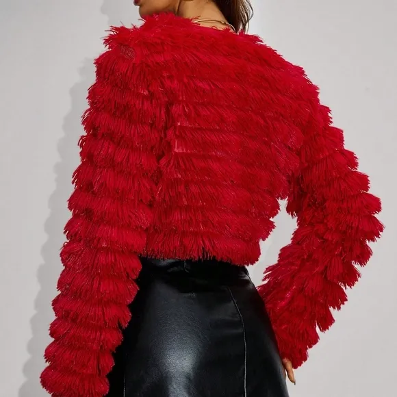 Allurite Plush Party Jacket